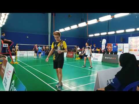 Badminton Final Astro Cup Mixed Double - Tan Chew Ping / Chung Kin Seng Vs Crystine / Alvin Chan