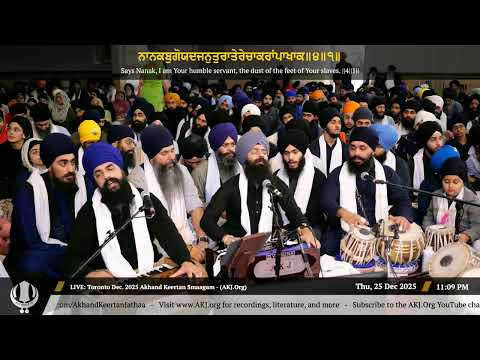 051 Bhai Rajbir Singh Jee Amritsar at Thursday PM Toronto December 2025 Akhand Keertan Smaagam