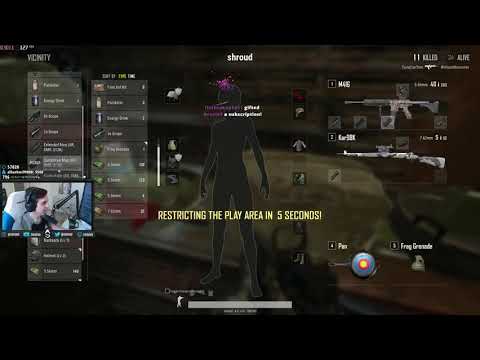 STREAM SNIPERS LOOT SHOP? | PUBG Shroud (Full HD)