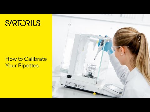 How to Calibrate a Pipette