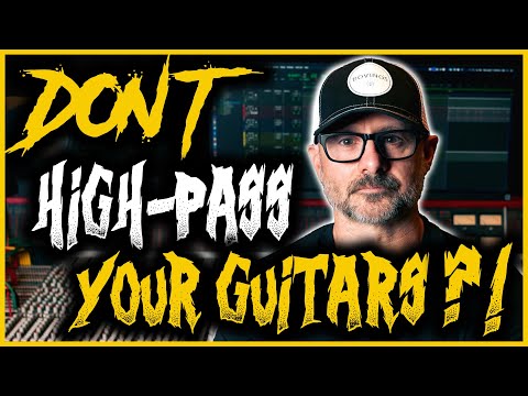 Don't High-Pass Your Guitars?! Andy Wallace's BOLD Approach to Low End with Dan Malsch