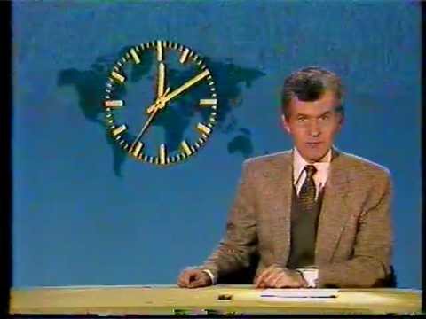 ARD Tagesschau Wilhelm Wieben - Sendeschluß 04.07.1981 (Video 2000)