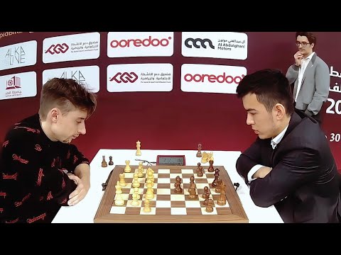 Daniil Dubov vs. Nodirbek Abdusattorov / FIDE World Blitz 2025 / Round 15