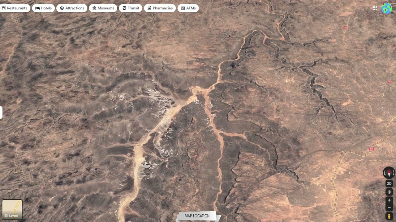 Where on the map - Algeria