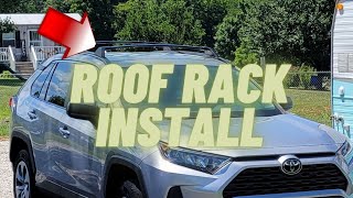 How To Install A Roof Rack On A 2020 Rav4!!