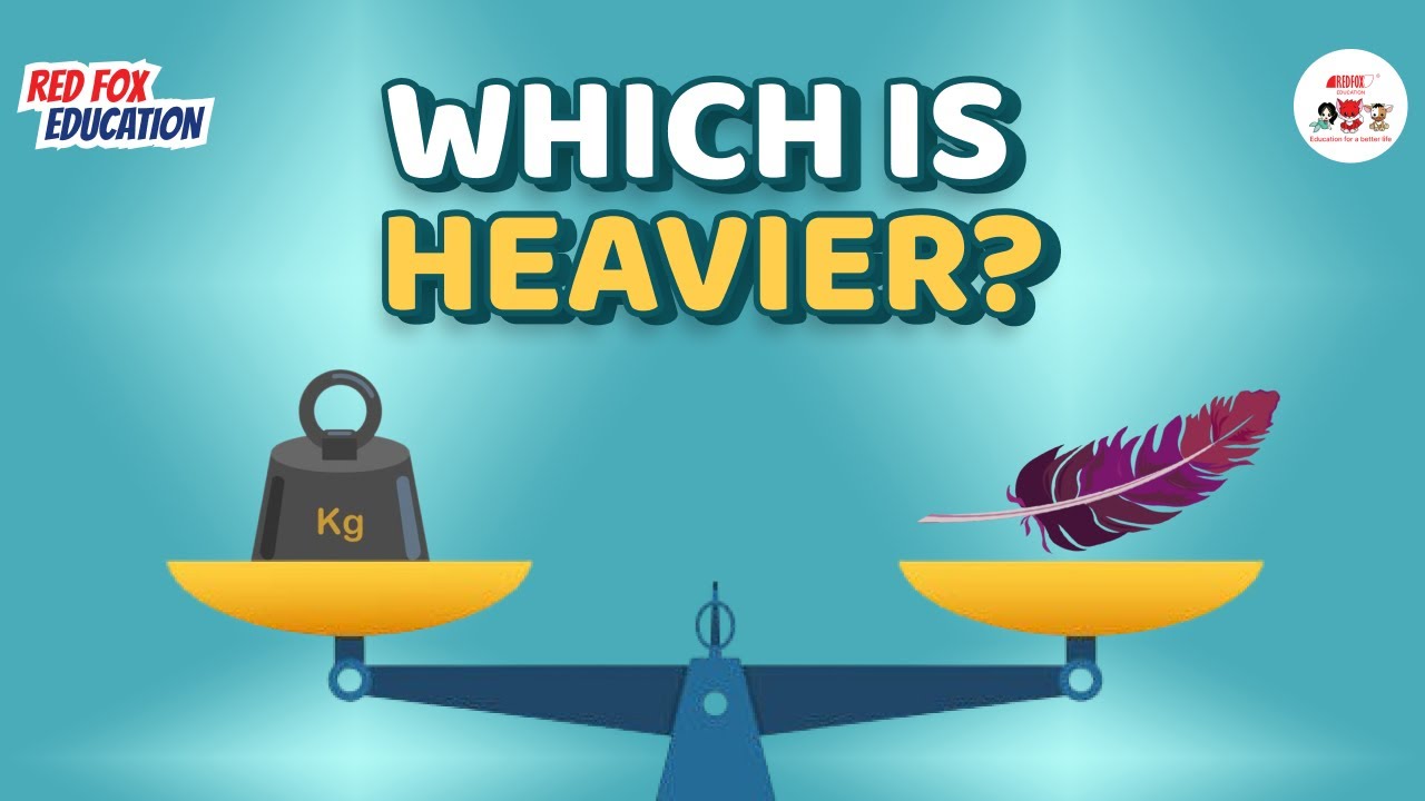 Which is Heavier? – Fun Weight Comparison Quiz for Kids | Red Fox Education