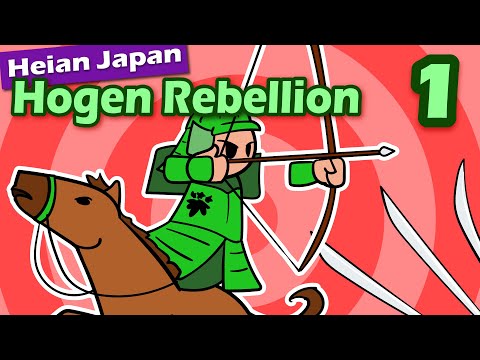Hogen Rebellion: Minamoto vs Taira Rivalry Begins (Part 1) | History of Japan 47