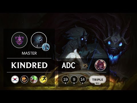 Kindred ADC vs Xayah - KR Master Patch 9.23