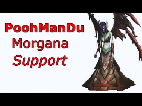 LOL Pro - PoohManDu Morgana Support - Korea SoloQ (Full game)