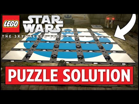 Rebellion Tile Puzzle Solution - Yavin 4: Great Temple (LEGO Star War The Skywalker Saga)
