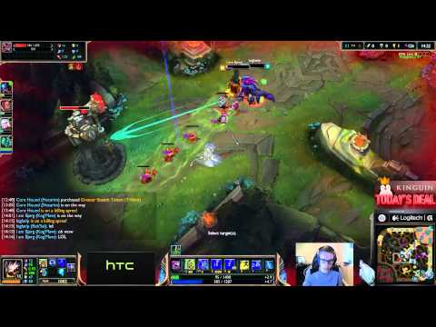 Bjergsen - Kog'Maw vs Azir - Mid - Full Game