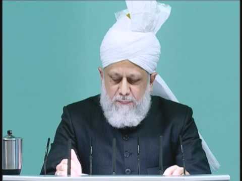 Friday Sermon: 12th November 2010 - Part 3 (Urdu)