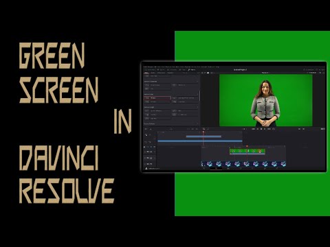 Quick Green Screen Removal in Davinci Resolve 17 - no Fusion needed