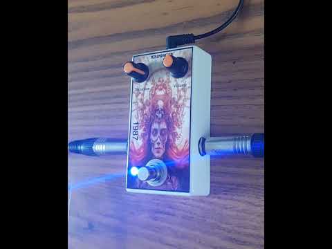 1987 Distortion  Guitar Pedal  - Handcrafted in the UK image 6