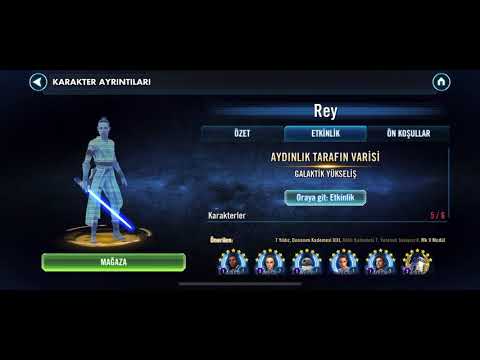 Galactic Legend Rey Tier 3 | Star Wars Galaxy of Heroes