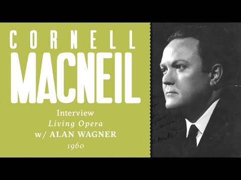 Interview: Cornell MacNeil - 1960