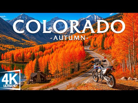 Colorado 4K Autumn Aerial Film - Breathtaking Views of the Rocky Mountains - Autumn 4K