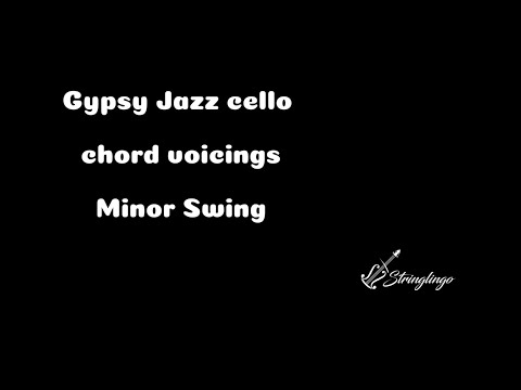 Sound like a Gypsy Swing guitarist with this simple cello chord voicing