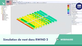 Simulation des flux de vent dans RWIND 2 : avec RSECTION 1