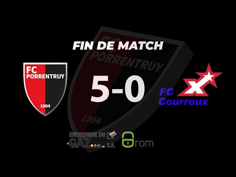 Résumé match FC Porrentruy | FC Courroux