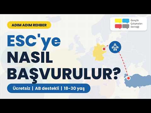 Adım Adım ESC Başvuru Rehberi | Avrupa Dayanışma Programı'na Nasıl Başvurulur? (2026)