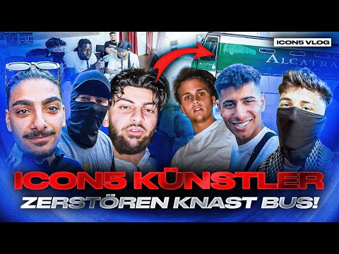 ICON 5 FAN VISITS THE ARTISTS & GETS HUNTED 😂 | PRISON VLOG 5 (+ Freestyle)