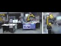 Integrated Robotics Welding Cell with PLC, HMI and IIOT (MIG Welding Robocell) from Hytech Automation