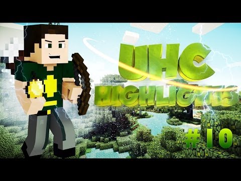 OliveTheGolden - Minecraft - UHC Highlights #10 - Custom Terrain