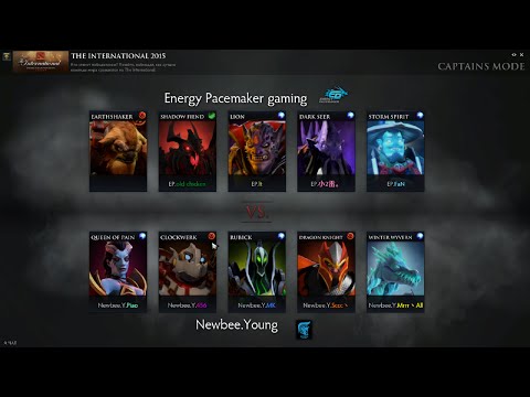 Newbee Young NY VS Energy Pacemaker EP gaming Dota 2 International 2015