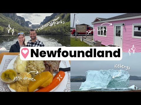 10 Days in Newfoundland: Yarn Stores, Icebergs, Ferries, and Food!