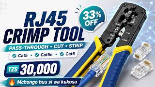Best RJ45 Crimping Tool for CCTV & Network Installation in Tanzania