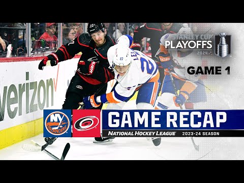 Gm 1: Islanders @ Hurricanes 4/20 | NHL Playoffs 2024