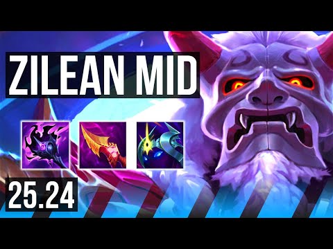 ZILEAN vs VEIGAR (MID) | Press The Attack, 40K damage | EUW Grandmaster | 25.24