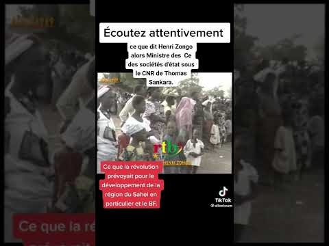 Ministre des Henri Zongo CNR. THOMAS SANKARA.