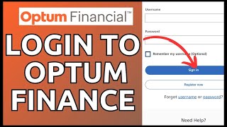 Optum Finance Login: How to Login Optum Finance Account 2024