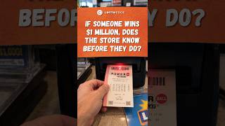 Does the Store Know If You Win the Lottery?