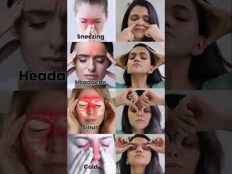 Face Exercises,Slim Nose,Sinus Relief,Morning Sneezing, Headaches,Stress Relief,How To Face Yoga??