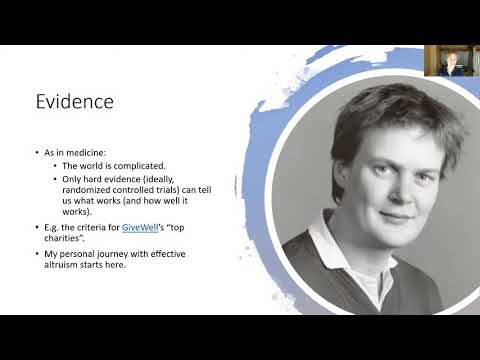 Evidence, cluelessness and the long term | Hilary Greaves | EA Student Summit 2020