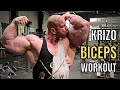 Krizo BICEPS Workout | 2 Weeks Out