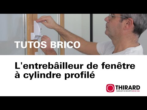 Entrebailleur de fenetre a cylindre