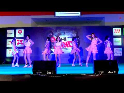 140802 Renisear cover Rainbow - Tell Me Tell Me @OISHI Thailand Cover Dance 2014 (Audition)