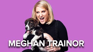 Meghan Trainor Plays With Puppies While Answering Fan Questions