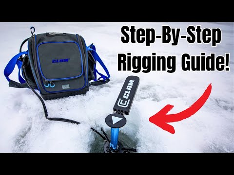 How To Rig Livescope For Ice Fishing Ft. The Clam Live Electronics Shuttle