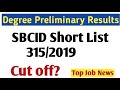 Special Branch Assistant SBCID STATEWIDE Result വന്നു Degree Preliminary Results Top Job N