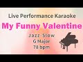 My Funny Valentine - Frank Sinatra (Live Piano Karaoke)