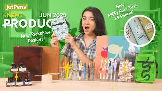 NEW Stationery from June 2025 at JetPens! | New Miffy Kuru Toga KS Pencils! ✨