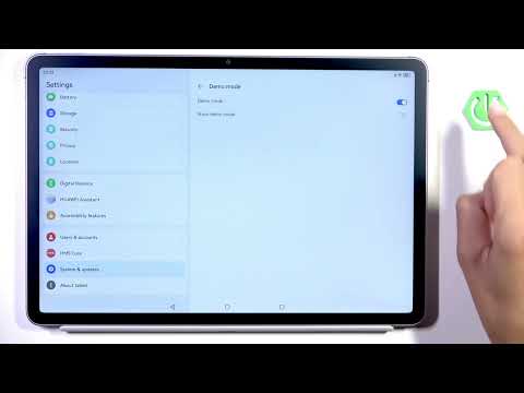 HUAWEI MatePad 11.5 (2025) – How to Enable Demo Mode