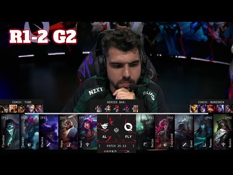 AL vs FLY - Game 2 | Round 1 LoL MSI 2025 Main Stage | Anyone's Legend vs FlyQuest G2 full