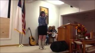 Lydia Moran 15 years old singing Mary Had a Little Lamb Made famous by Amanda Fessant