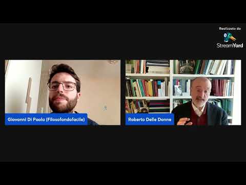 Dialogo con il medievista Roberto Delle Donne. 💙🦉❤️